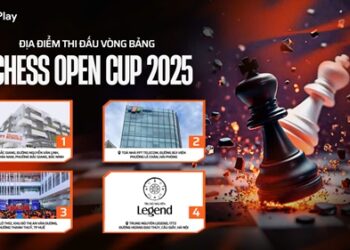 Giải cờ vua EChess Open Cup 2025 mở thi đấu trực tuyến