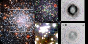 Tinh vân hành tinh Ka LMC 1 là một vật thể đã chết - Ảnh: NASA/ESA
