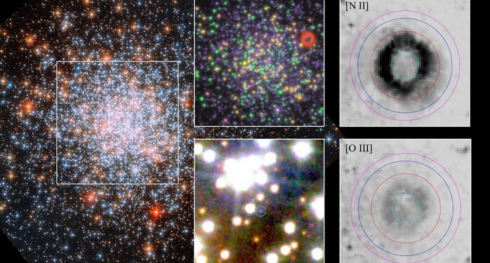 Tinh vân hành tinh Ka LMC 1 là một vật thể đã chết - Ảnh: NASA/ESA